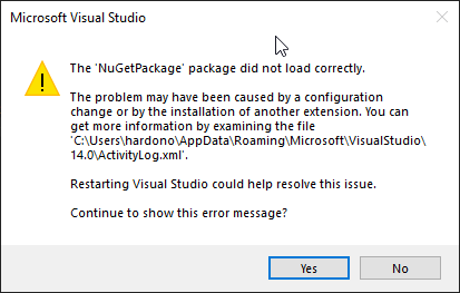 Solved Visual Studio Error Trying To Open Old Telerik Report Project After Upgrade To Version R1 14 0 115 Sodeve